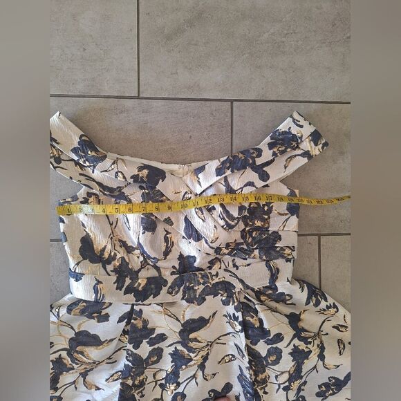 OLEG CASSINI DAVID’S BRIDAL WEDDING DRESS SIZE 16 NEW - Picture 8 of 10